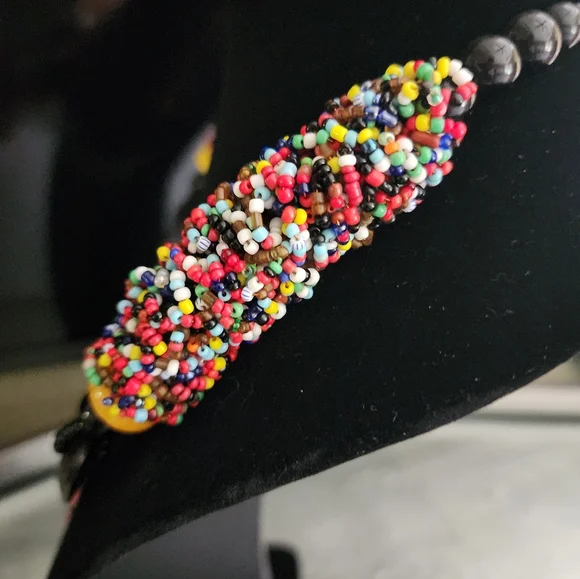 Handmade Tribal Necklace - Picture 3 of 6